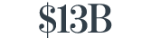 $13B