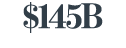 $145B