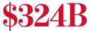 $324B